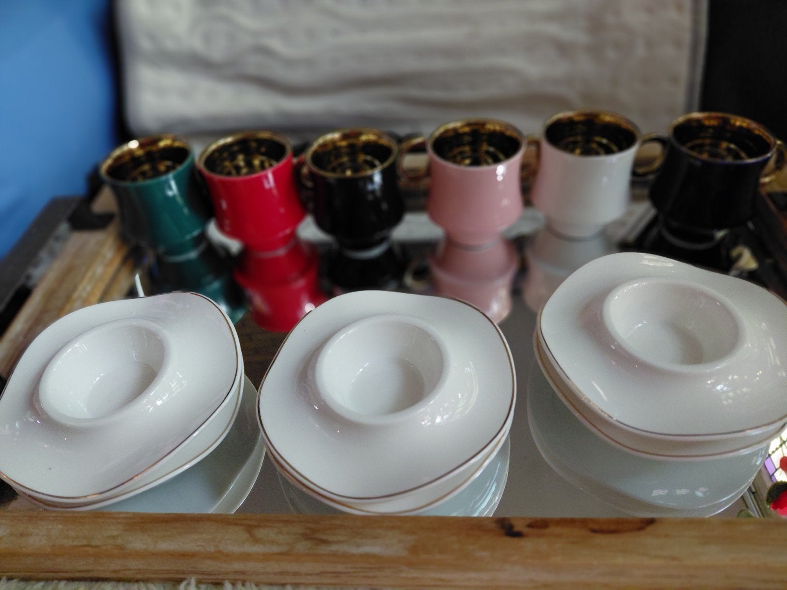 Zesdelig koffie setje, Ophalen of Verzenden