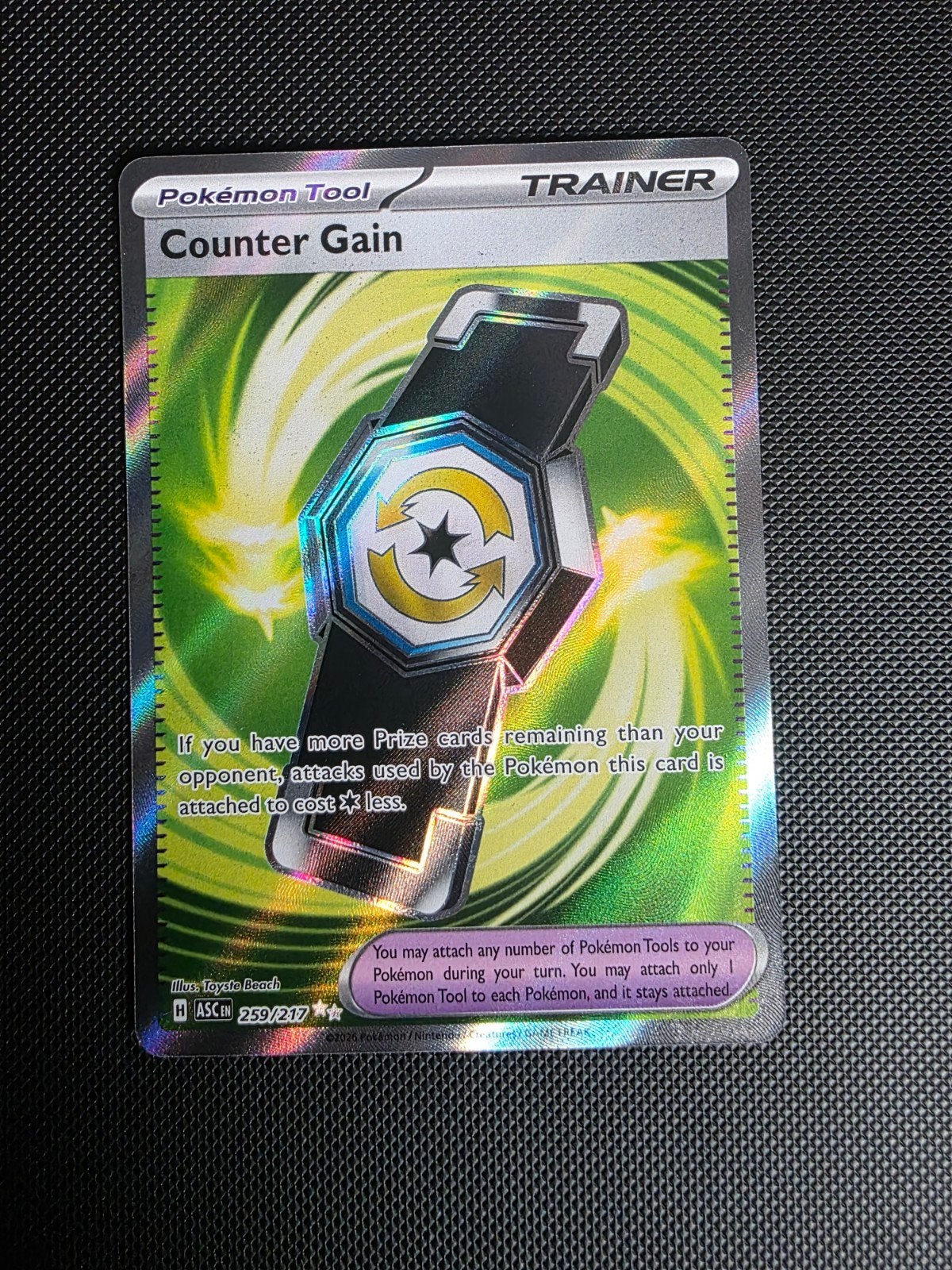counter gain #259 ascended heroes, Ophalen of Verzenden, Nieuw, Losse kaart