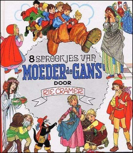 8 Sprookjes van Moeder de Gans van Rie Cramer (1988), Antiek en Kunst, Ophalen of Verzenden