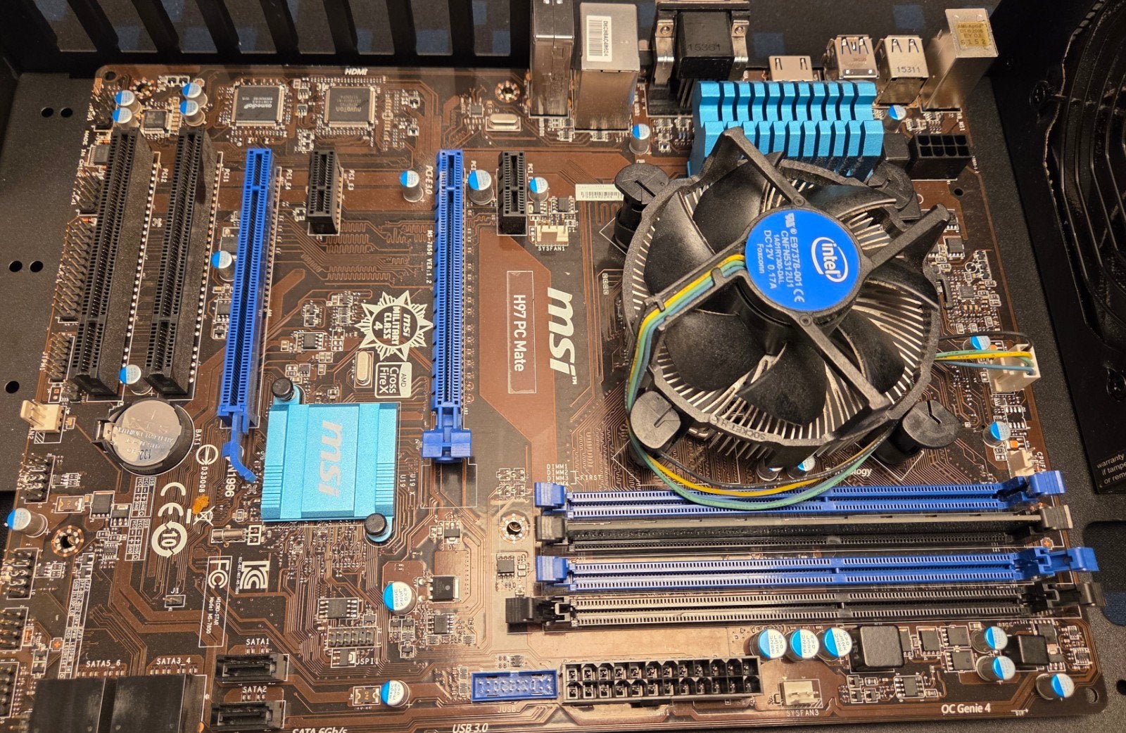 MSI H97 PC mate moederbord, Computers en Software, Moederborden, Ophalen of Verzenden