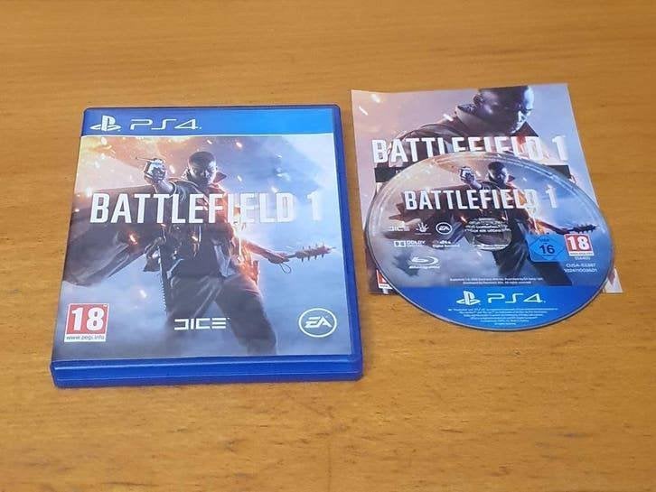 PS4 | Battlefield 1, Gebruikt, Vanaf 18 jaar, Shooter, 1 speler