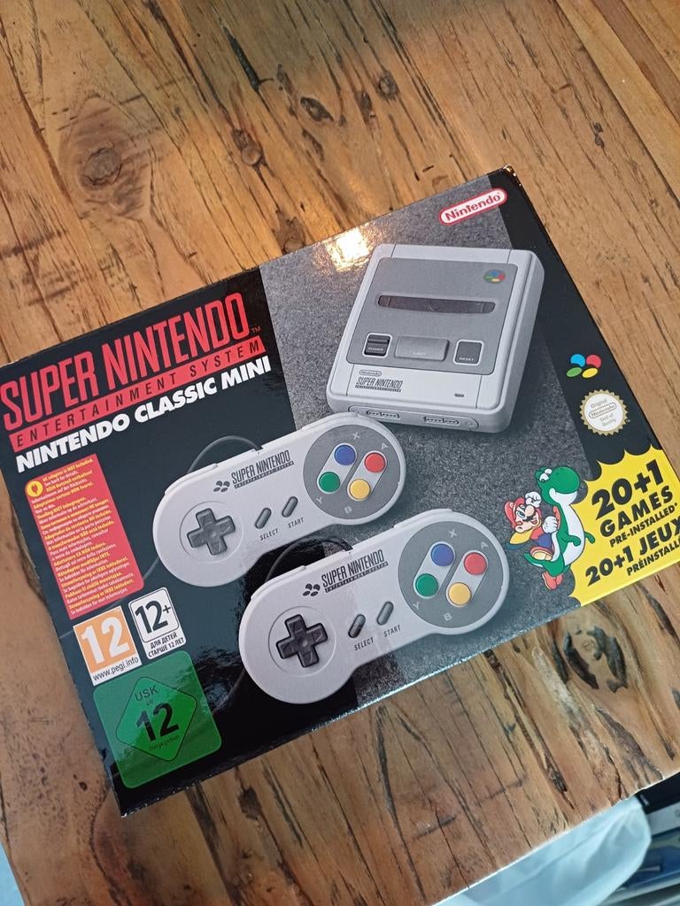 Super Nintendo Classic Mini, Spelcomputers en Games, Games | Nintendo Super NES, Zo goed als nieuw, Avontuur en Actie, 2 spelers