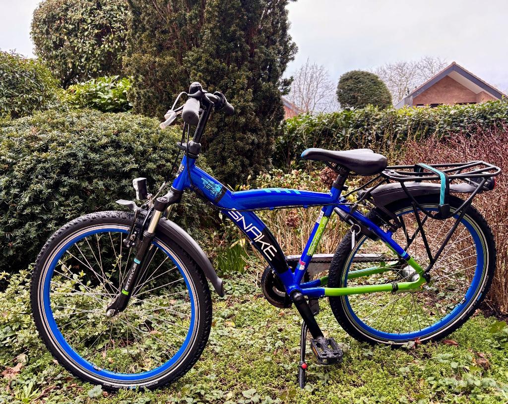 Batavus Snake 24" jongensfiets | blauw | in zeer goede staat, Fietsen en Brommers, Fietsen | Jongens, Zo goed als nieuw, 24 inch