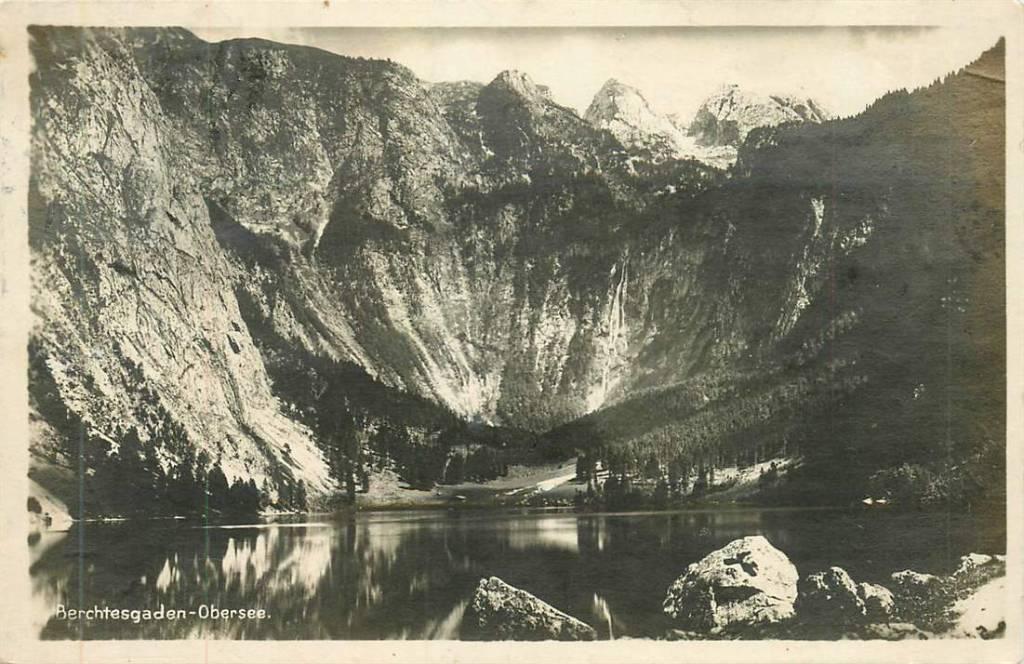 381-314-047 Obersee Berchtesgaden, Verzenden, Voor 1920, Duitsland