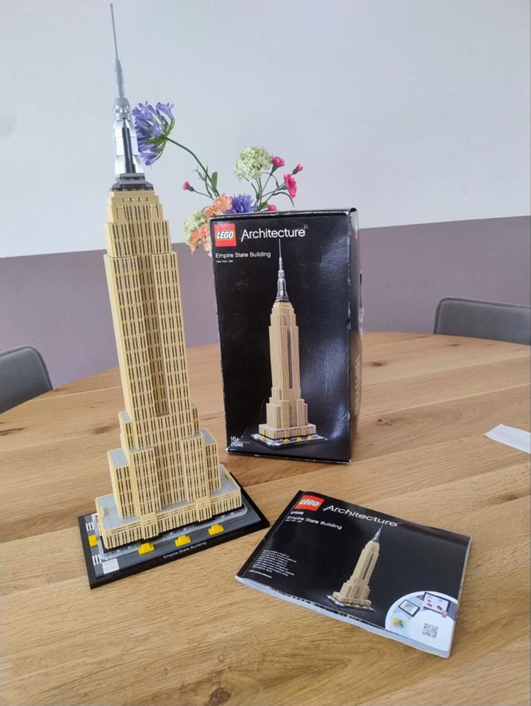 Lego Architecture Empire State Building, Kinderen en Baby's, Speelgoed | Duplo en Lego, Compleet, Lego, Architecture, Ophalen of Verzenden