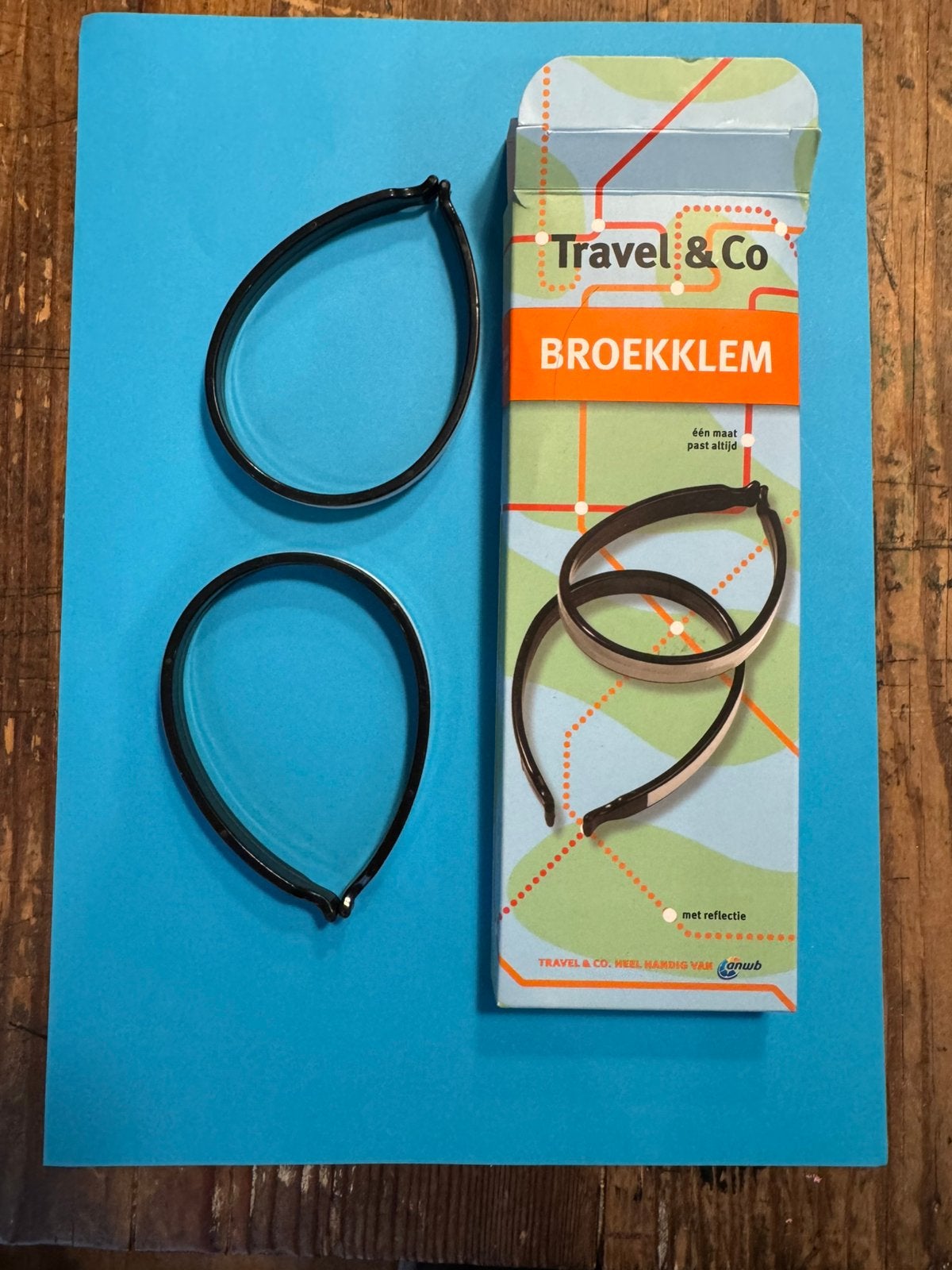 Broekklem; klem voor wijde broek; veilig op de fiets, Ophalen of Verzenden, Nieuw