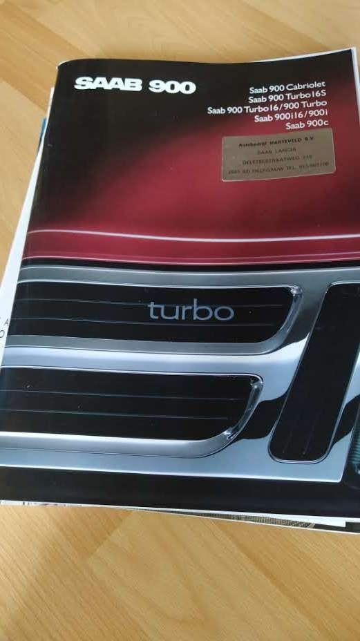 SAAB BROCHURES/BOEKWERKEN  900 serie, Ophalen of Verzenden, Zo goed als nieuw, Overige merken
