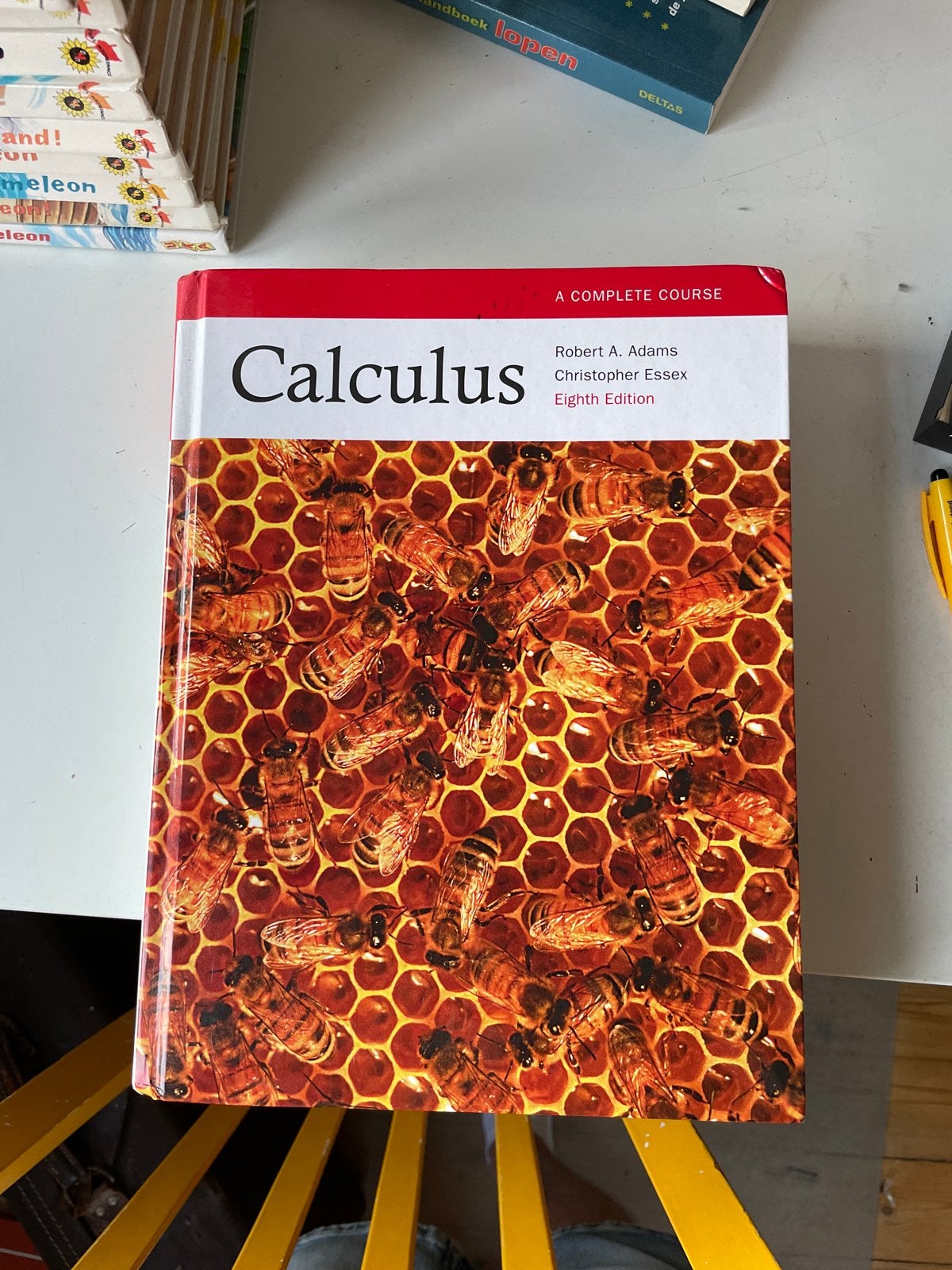 Calculus: A Complete Course - Robert Adams, 8th Edition, Ophalen of Verzenden, Beta, Zo goed als nieuw, WO