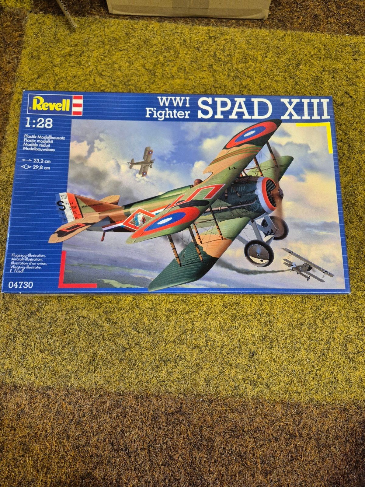 Revell 04730 WWI Fighter SPAD XIII, Hobby en Vrije tijd, Modelbouw | Vliegtuigen en Helikopters, 1:72 tot 1:144, Revell, Nieuw