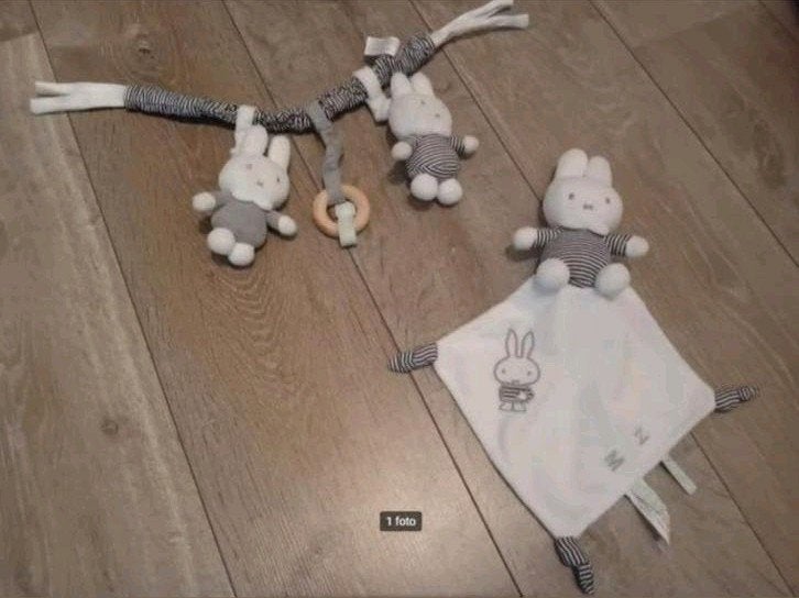 Nijntje kinderwagen spanner en knuffeldoek, Ophalen of Verzenden, Zo goed als nieuw, Overige typen