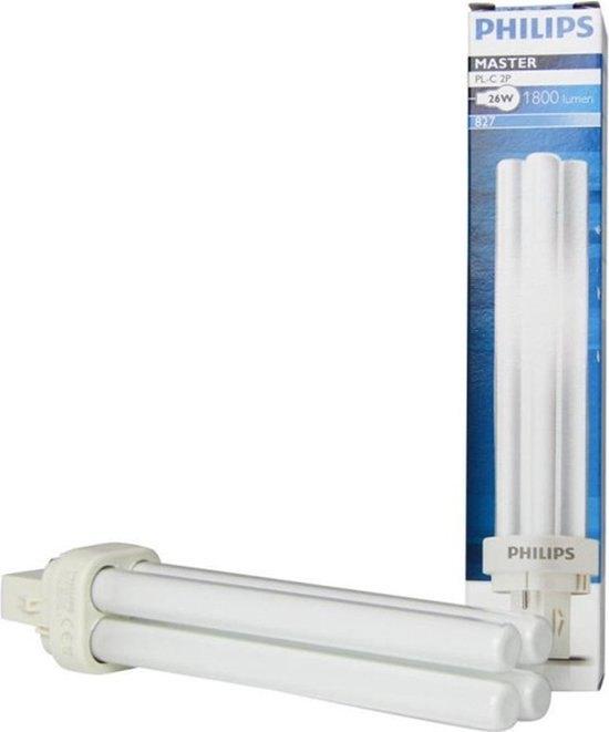 Philips spaarlamp PLC 26W - 827 2-Pins, Ophalen of Verzenden, Nieuw, Overige fittingen, Spaarlamp