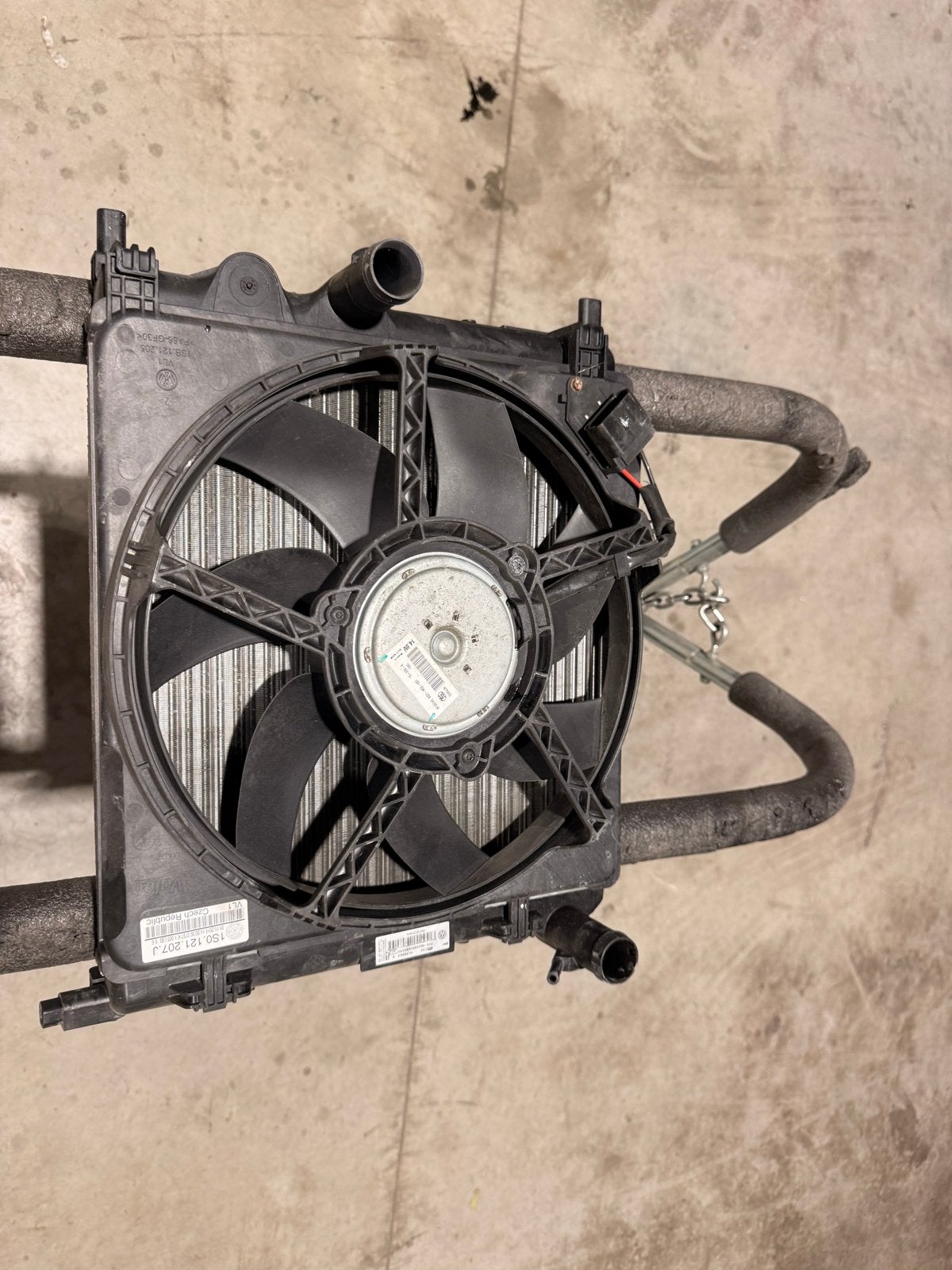 Koelvin Volkswagen Up! 2012 (zonder radiateur), Ophalen, Gebruikt, Volkswagen, Vw