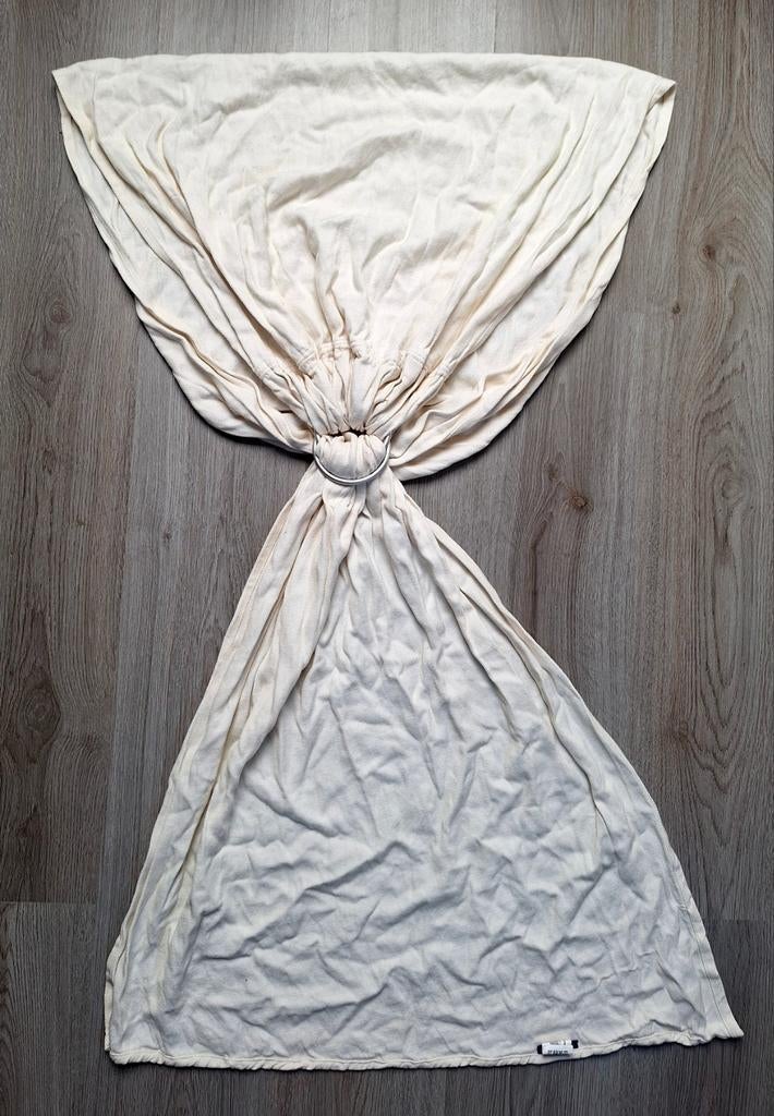 Yaro Sling Ring Draagdoek - Gebroken Wit, Overige merken, Draagdoek, Ophalen of Verzenden, Zo goed als nieuw