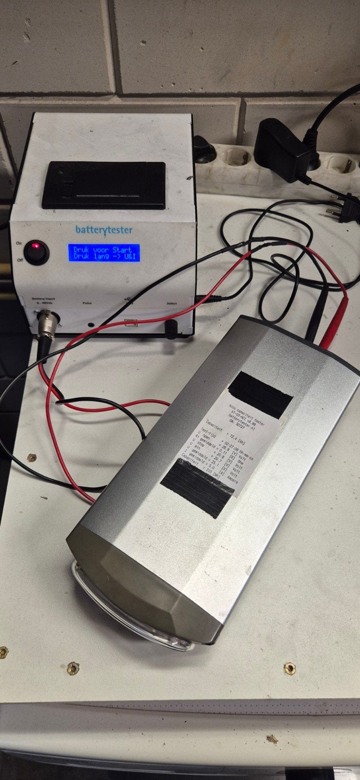 bikkel ibee accu 24v, Ophalen