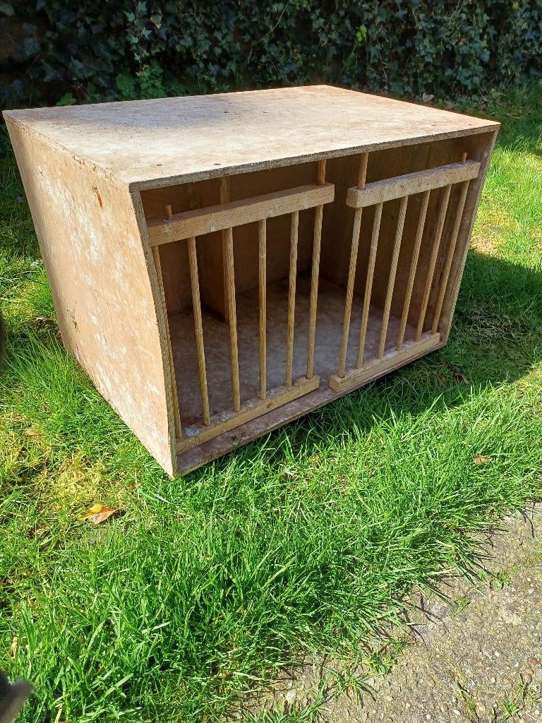 broedbak, Ophalen, Gebruikt, Hout, Vogelkooi