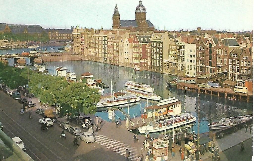 Amsterdam- -Damrak, Rederij Plas., Verzenden, 1960 tot 1980, Ongelopen, Noord-Holland