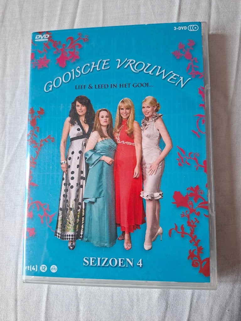 2-DVD Gooische vrouwen seizoen 4, Vanaf 12 jaar, Ophalen of Verzenden, Zo goed als nieuw, Komedie