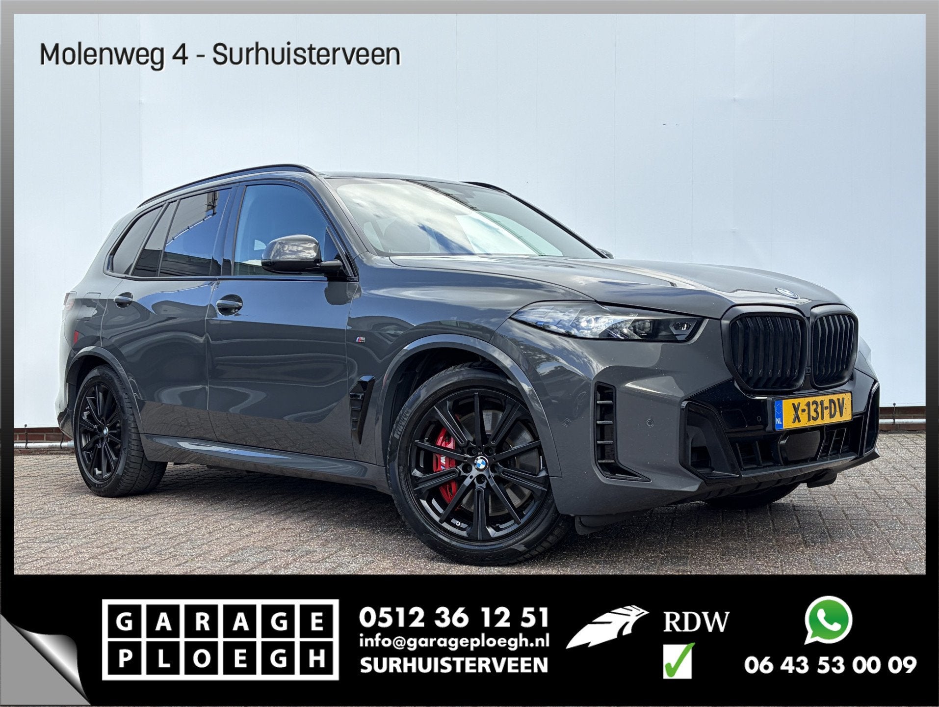 BMW X5 xDrive50e M-sport Launch Edition Leer Led Camera Carp, Auto's, Gebruikt, Bedrijf, Vierwielaandrijving, Hybride Elektrisch/Benzine