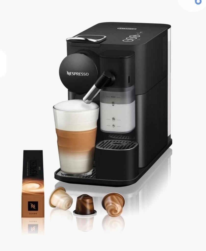 Delonghi nespresso lattisimo one met extras, Witgoed en Apparatuur, Ophalen, Koffiemachine