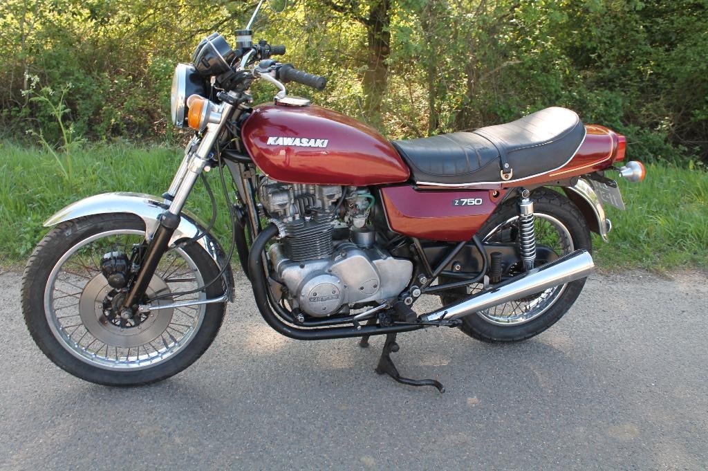 KAWASAKI Z750 EN YAMAHA XS650, Motoren, 2 cilinders, Motorrijbewijs A, Gebruikt, Meer dan 35 kW