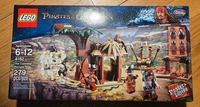 Lego potc the cannibal escape, Ophalen of Verzenden, Minder dan 500 stukjes, Zo goed als nieuw