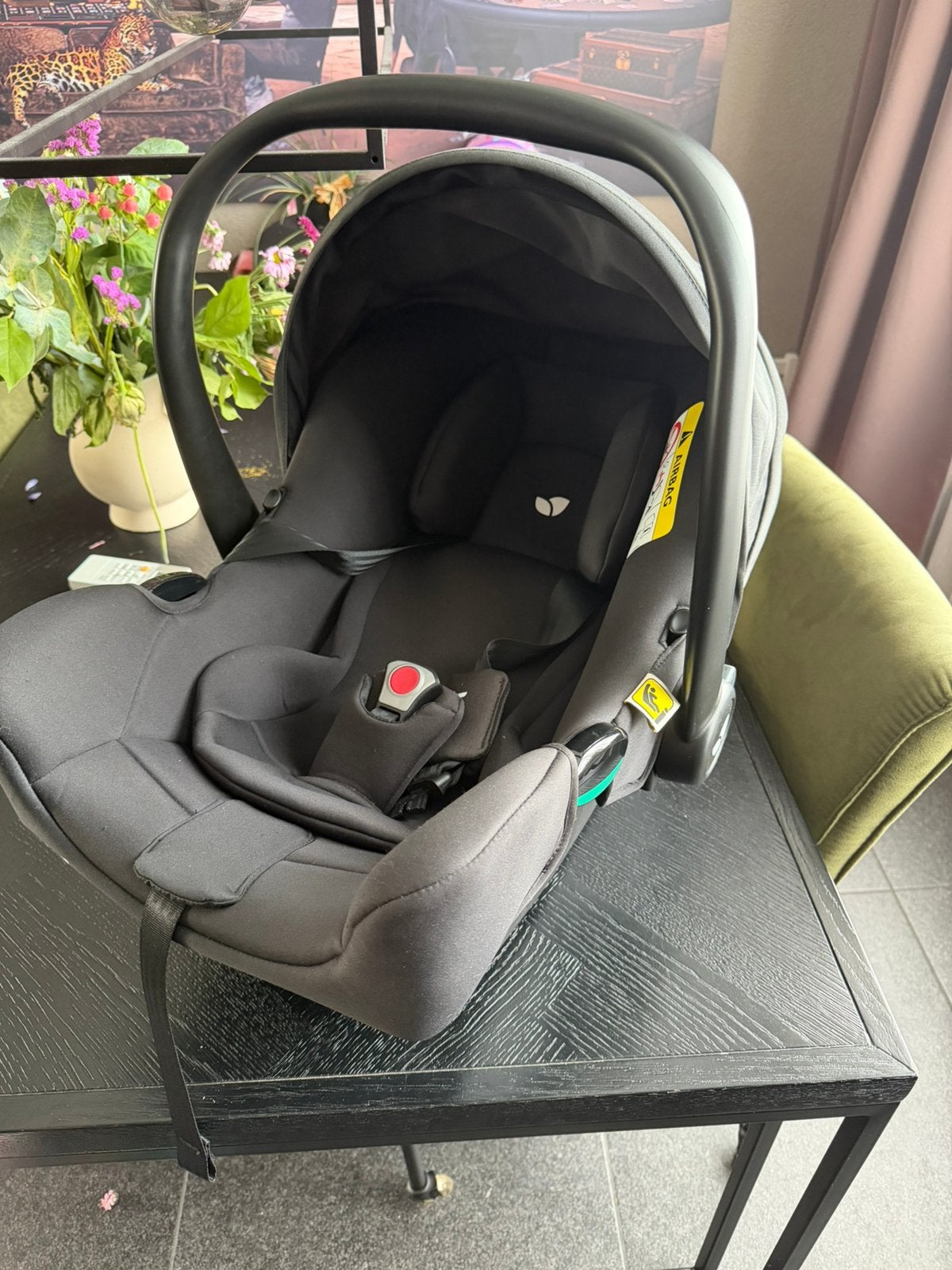 Joie i-Snug 2 Shale, Zo goed als nieuw, Isofix, 0 t/m 13 kg, Ophalen