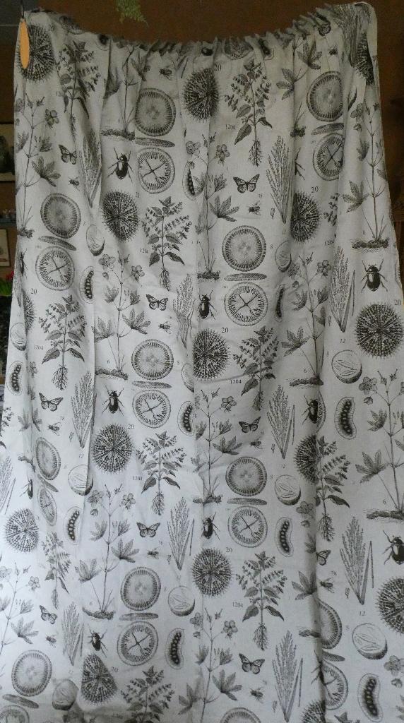 4 x BLAVINGE gordijnen design IKEA (145 bij 300 cm), Scandinavisch botanisch floral nature design, 100 tot 150 cm, 200 cm of meer