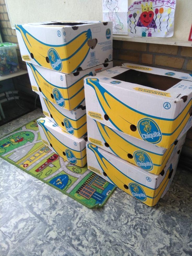 Gezocht: Bananendozen, Doe-het-zelf en Verbouw, Kratten en Dozen, Ophalen, 40 tot 60 cm, 50 tot 75 cm, 35 tot 50 cm
