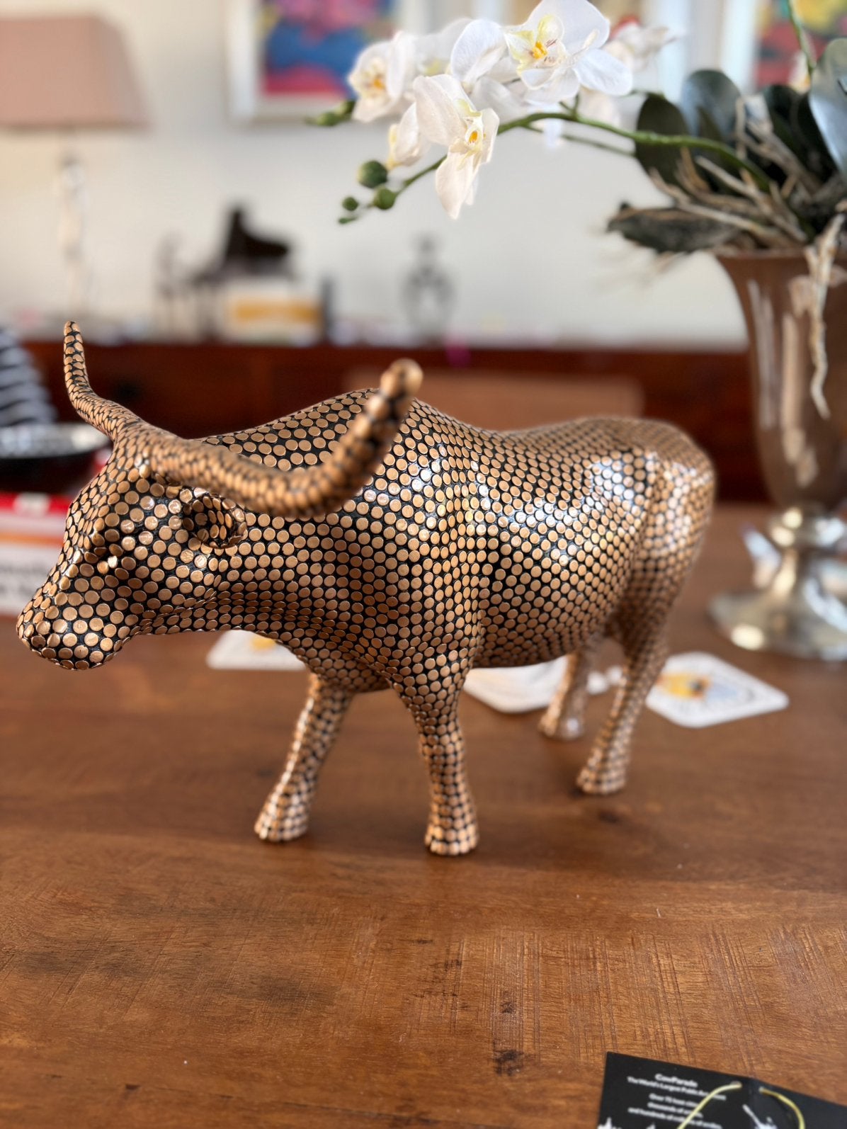 Te koop een mooie design stier, Ophalen of Verzenden, Zo goed als nieuw