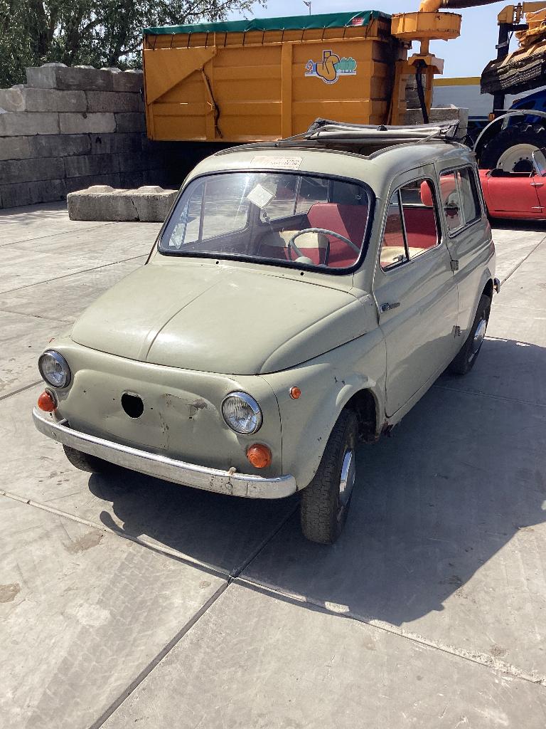 Fiat 500 Oldtimer project 1966 opknapper Giardiniera Toscane, Ophalen, Gebruikt, Overige automerken