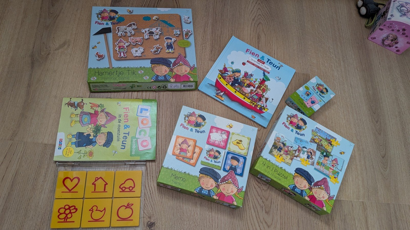 Fien & Teun speelpakket, Ophalen of Verzenden, Gebruikt, Jongen of Meisje