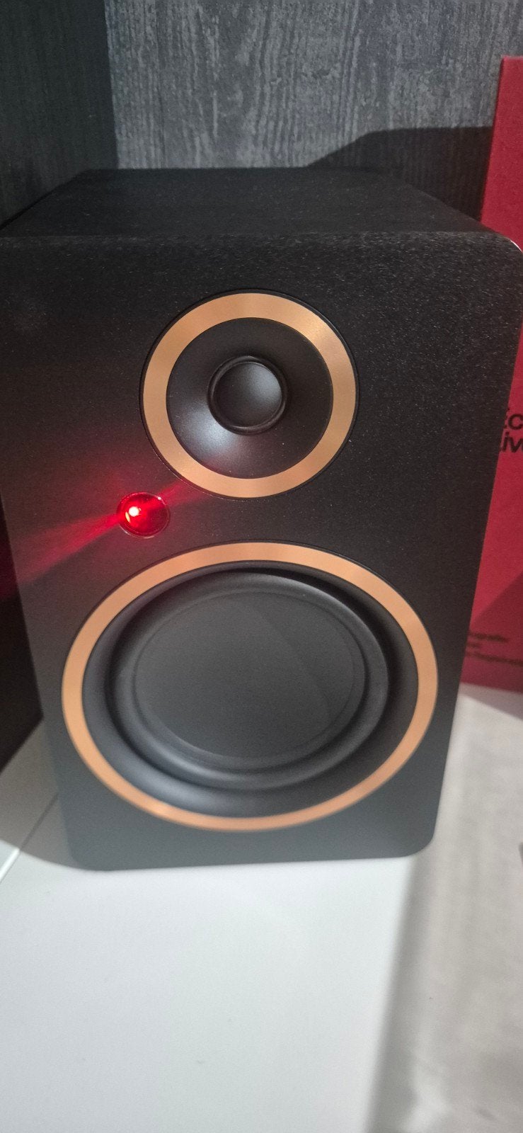 Argon Fenris Active 5 Zwart - Active Boekenplank Speakers, Audio, Tv en Foto, Luidsprekers, Inclusief kabels, Zo goed als nieuw