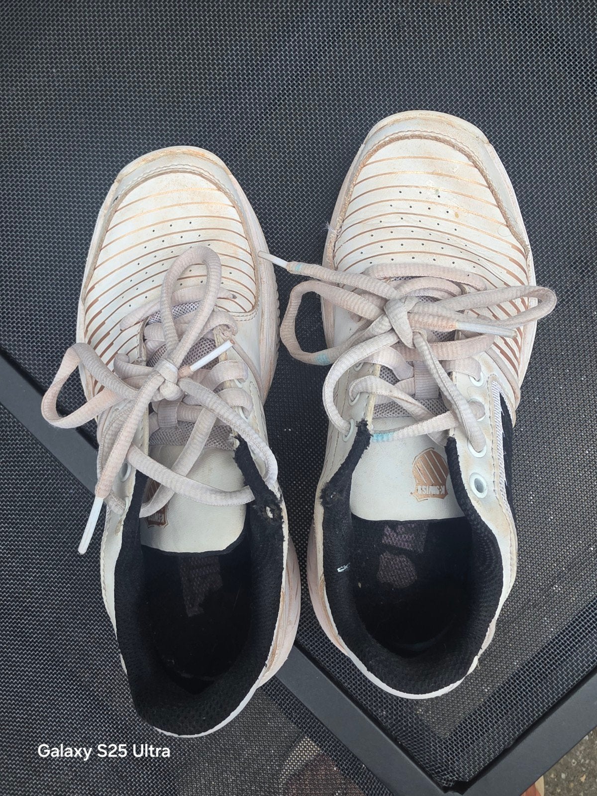 K-Swiss sneakers tennisschoenen maat 36, Wit, Ophalen of Verzenden, Sneakers of Gympen, K-Swiss