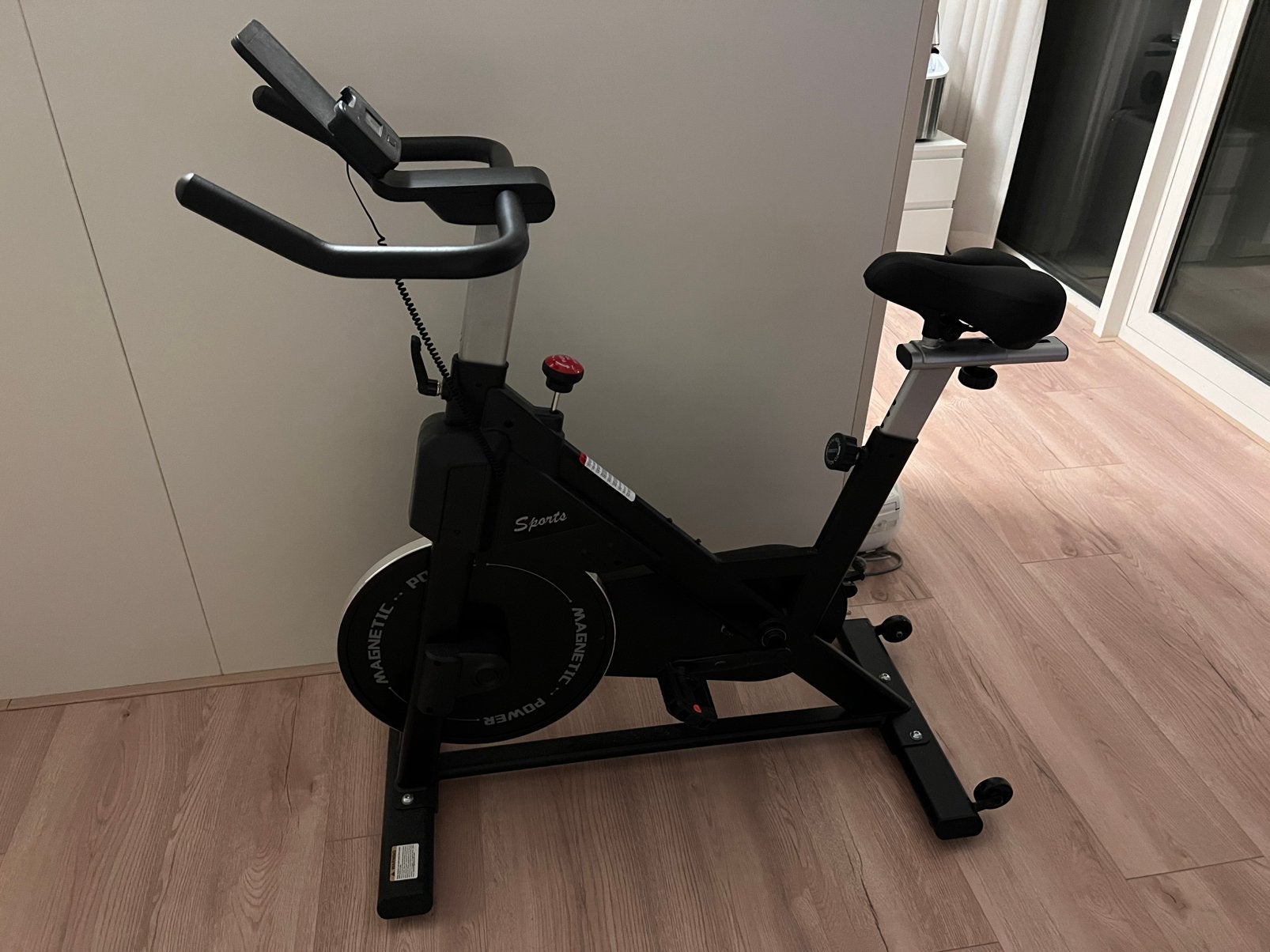 PASYOU S30 Exercise Bike, Ophalen, Zo goed als nieuw, Metaal, Benen
