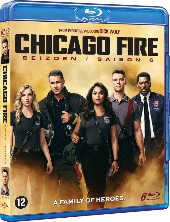 Chicago Fire - Seizoen 6 Blu-ray, Sealed Ned. Ondert. 6 disc, Ophalen of Verzenden, Blu-ray, Nieuw in verpakking, Serie