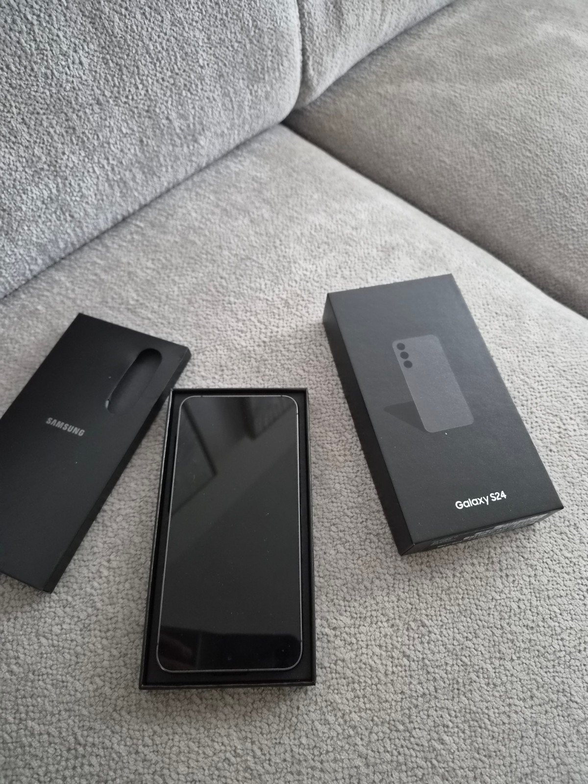 Samsung Galaxy S24 256GB Onyx Black Dual SIM, Ophalen, Galaxy S24, Zwart, Touchscreen