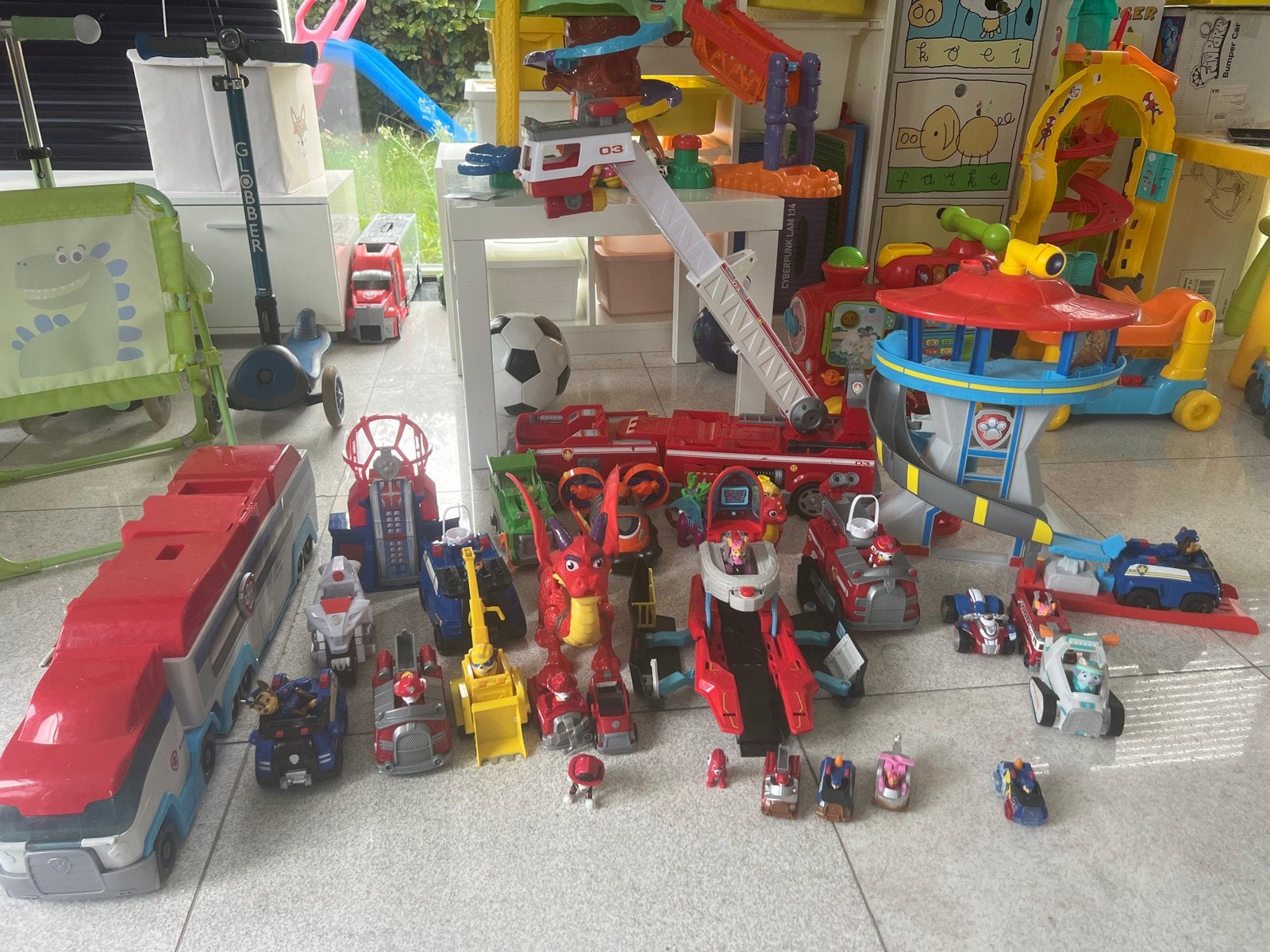 Grote Paw Patrol speelgoedcollectie, Ophalen, Gebruikt, Jongen of Meisje
