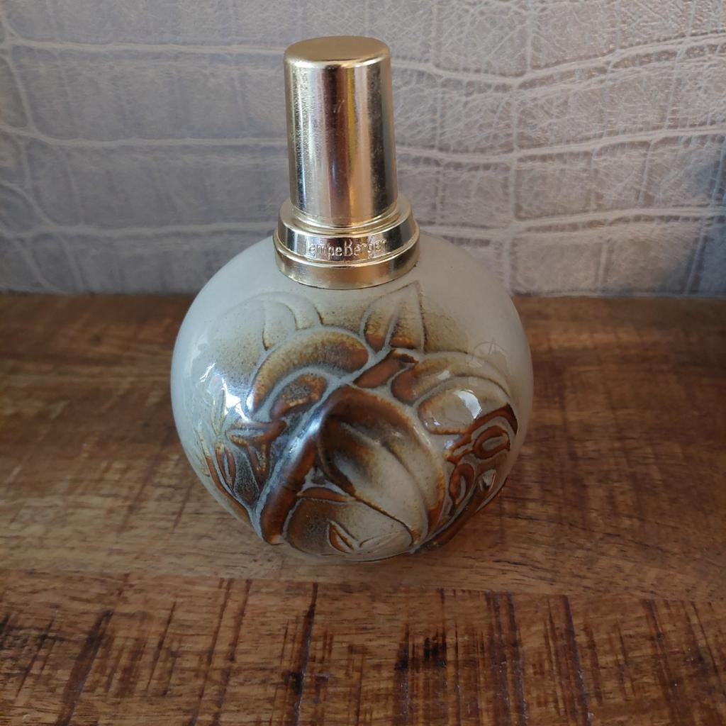 Lampe Berger Paris brander met bloemmotief, Ophalen of Verzenden