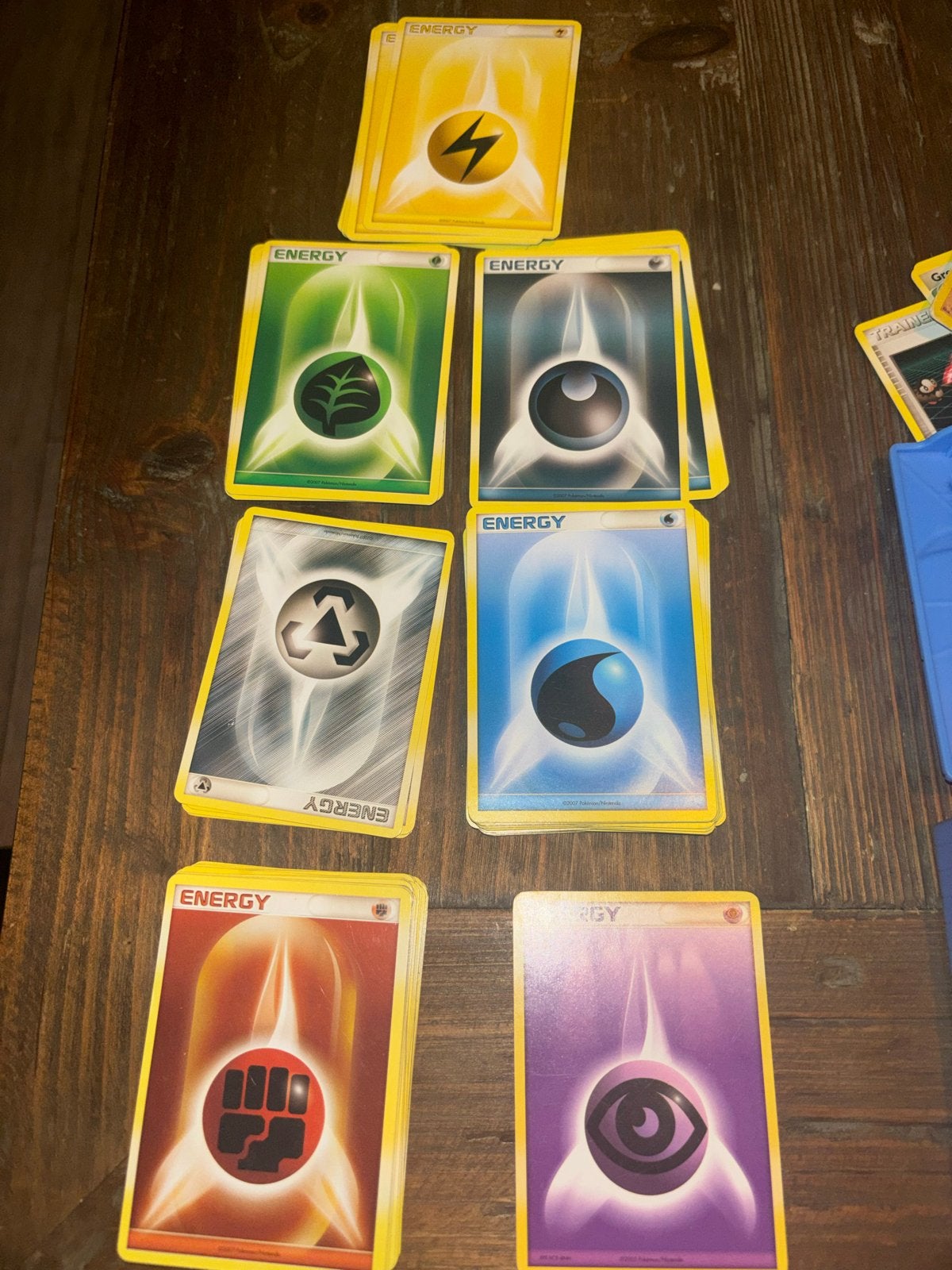 Diverse Pokémon Energy Kaarten (2007/2008), Ophalen of Verzenden, Gebruikt, Meerdere kaarten
