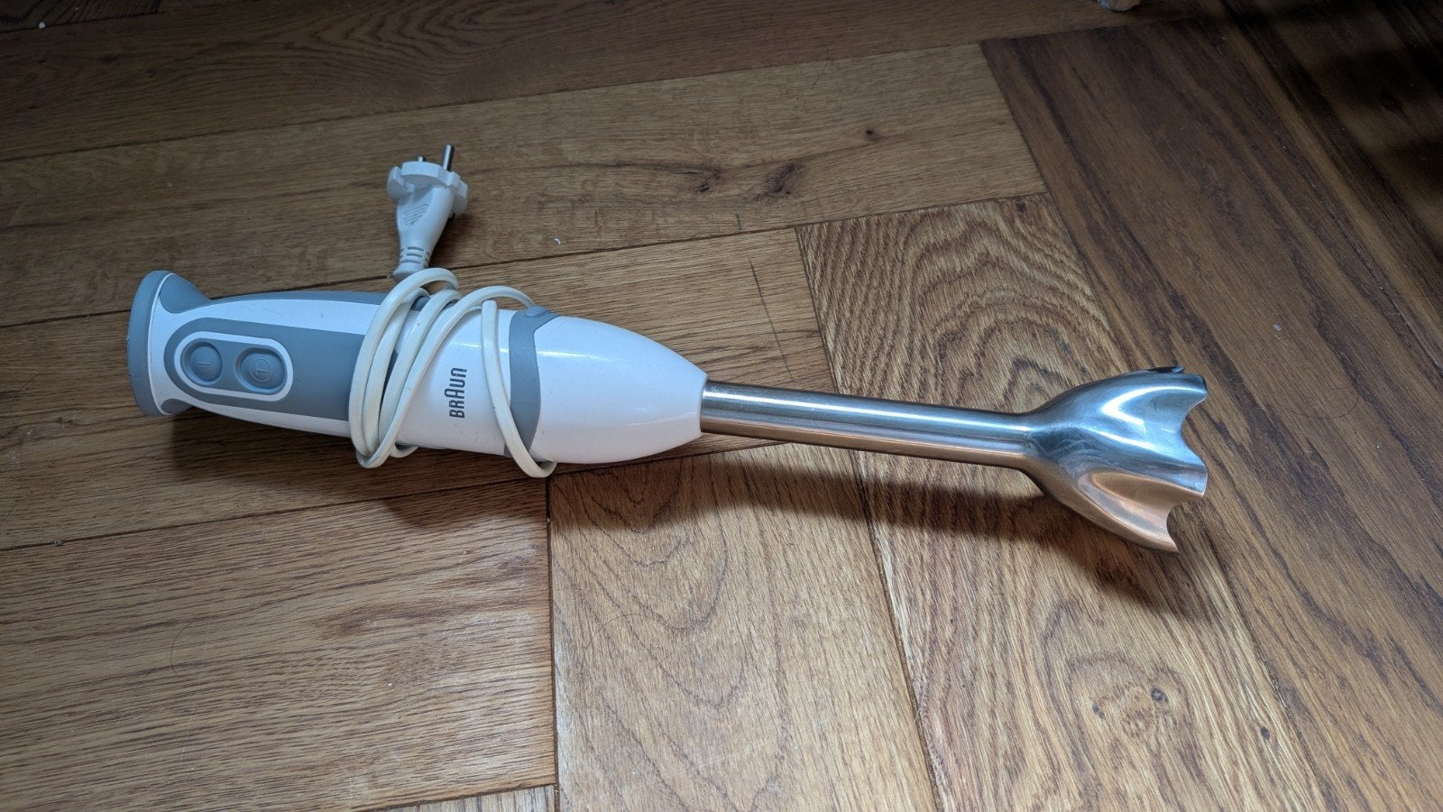 Braun staafmixer MultiQuick 5 Vario, Ophalen of Verzenden, Gebruikt, Blender