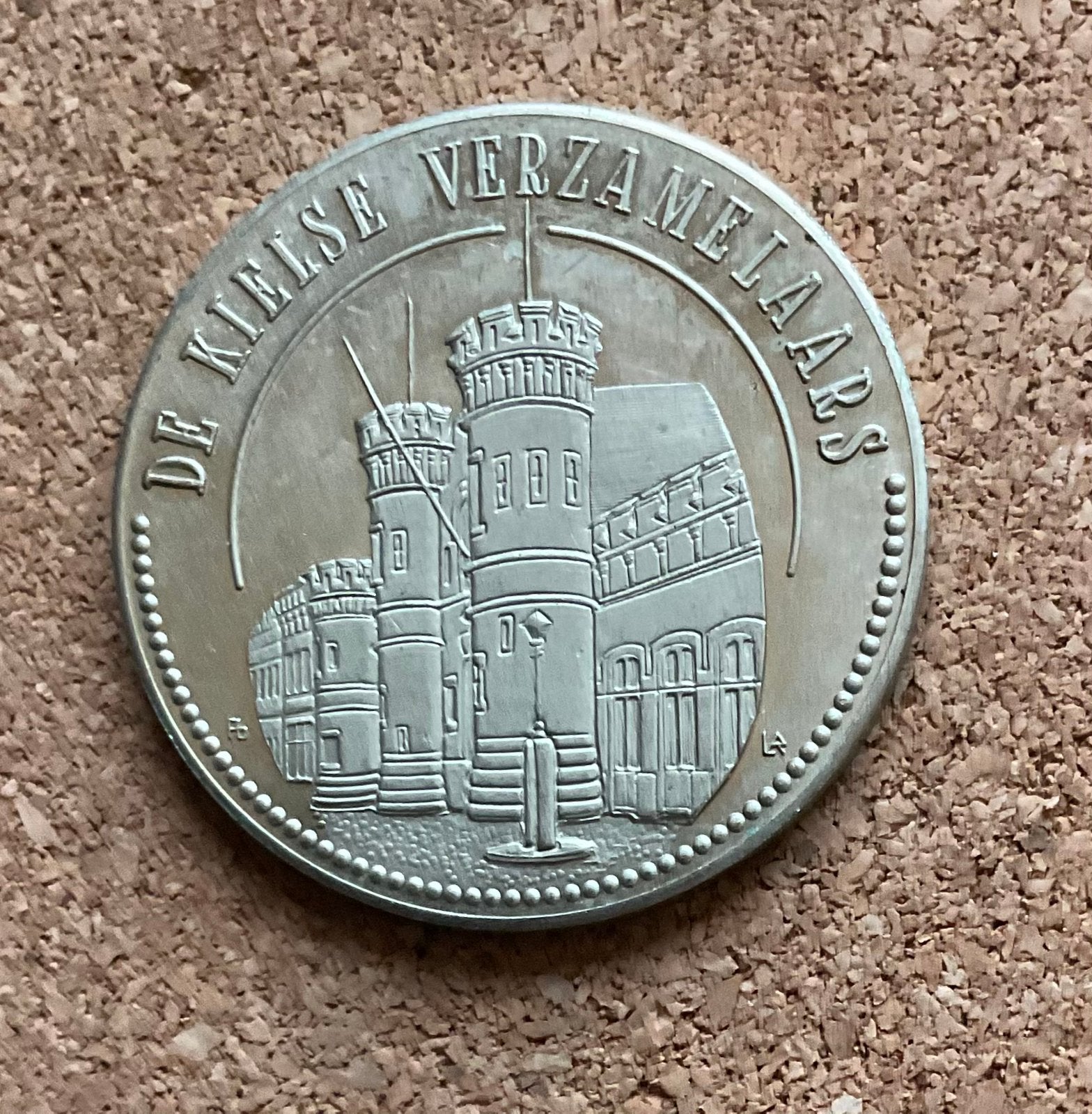 Steden Penning - België - Antwerpen  De Kielse Verzamelaars, Postzegels en Munten, Penningen en Medailles, Ophalen of Verzenden
