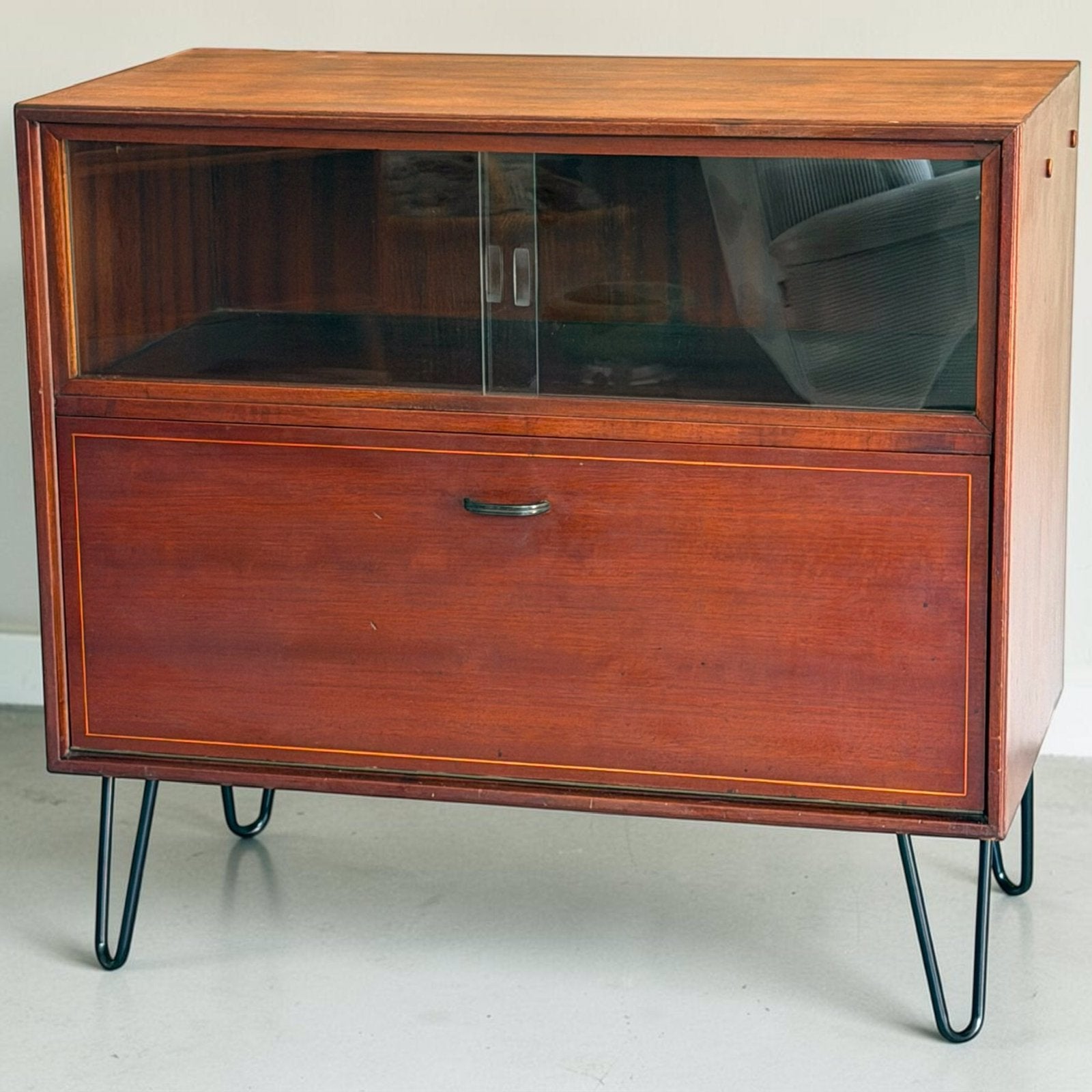 Vintage Formule Kempkes dressoir | Multi Lux | wandkast, Huis en Inrichting, Teakhout, Met deur(en), 25 tot 50 cm, Gebruikt