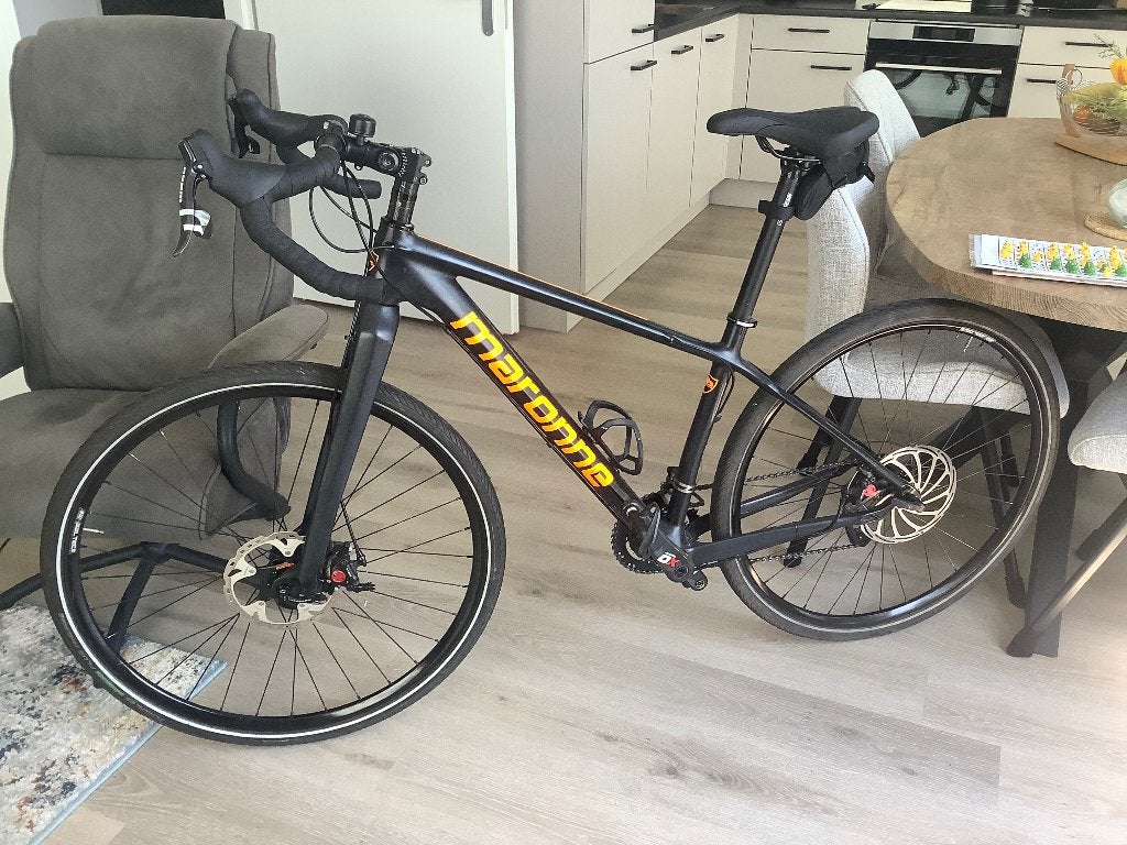 Strand/wegfiets/ racefiets, Fietsen en Brommers, Fietsen | Heren | Herenfietsen, Versnellingen, Zo goed als nieuw, Schijfrem, 65 cm of meer