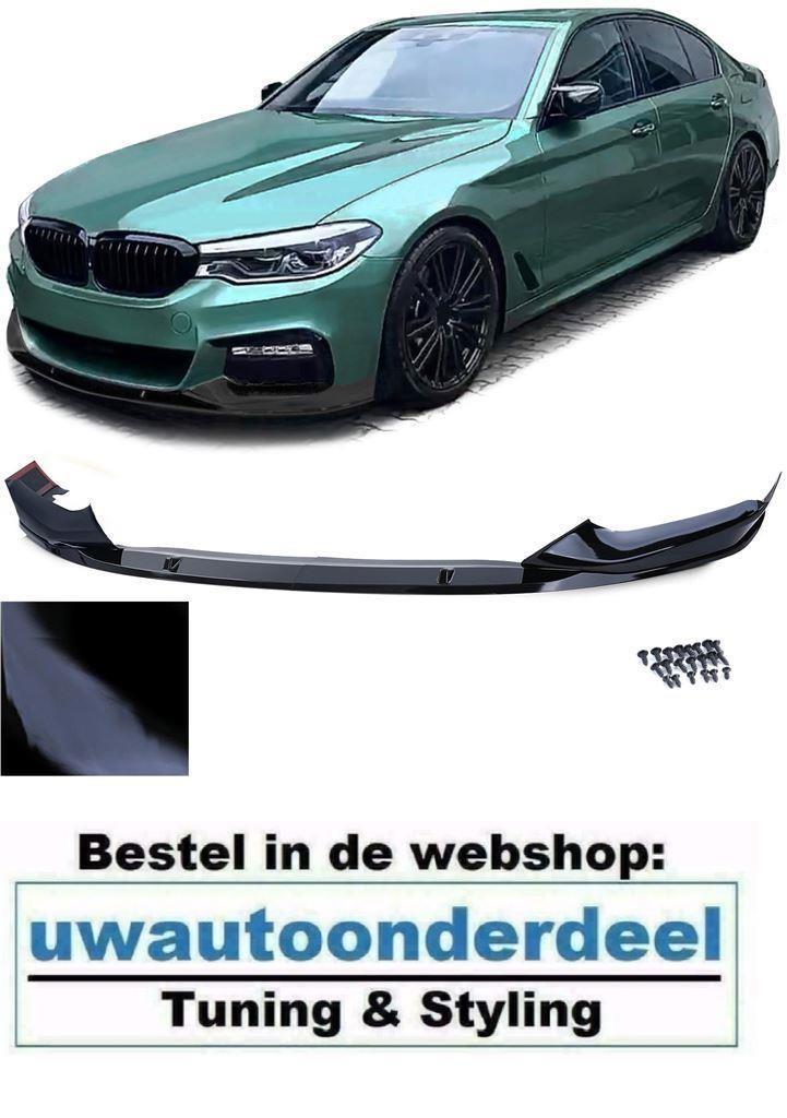 Evo Spoiler Splitter Glans Zwart Voor Bmw 5 Serie G30 G31 M, Verzenden, Automotive Parts, A.parts@hotmail.nl, Trasmolenlaan 12 3447 GZ Woerden