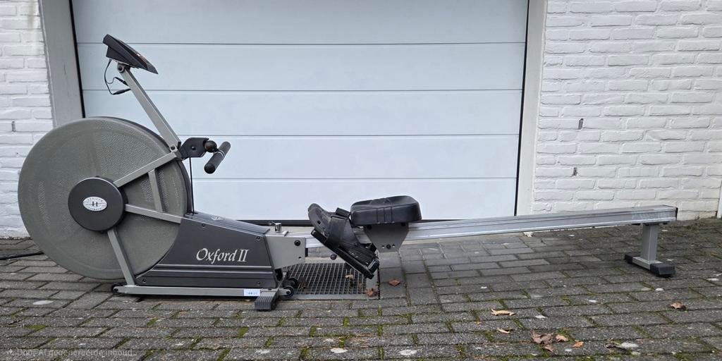 Horizon Fitness Oxford II roeitrainer, Sport en Fitness, Fitnessapparatuur, Ophalen, Gebruikt, Rug, Metaal