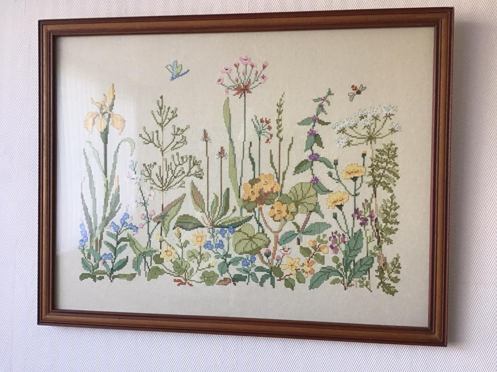 Geborduurd schilderij, Ophalen of Verzenden