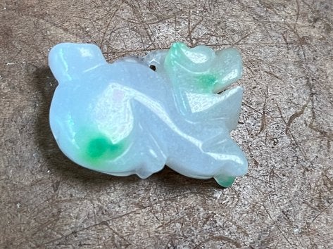 Kleine Jade Draak Hanger - Geluksbrenger, Ophalen of Verzenden, Zo goed als nieuw