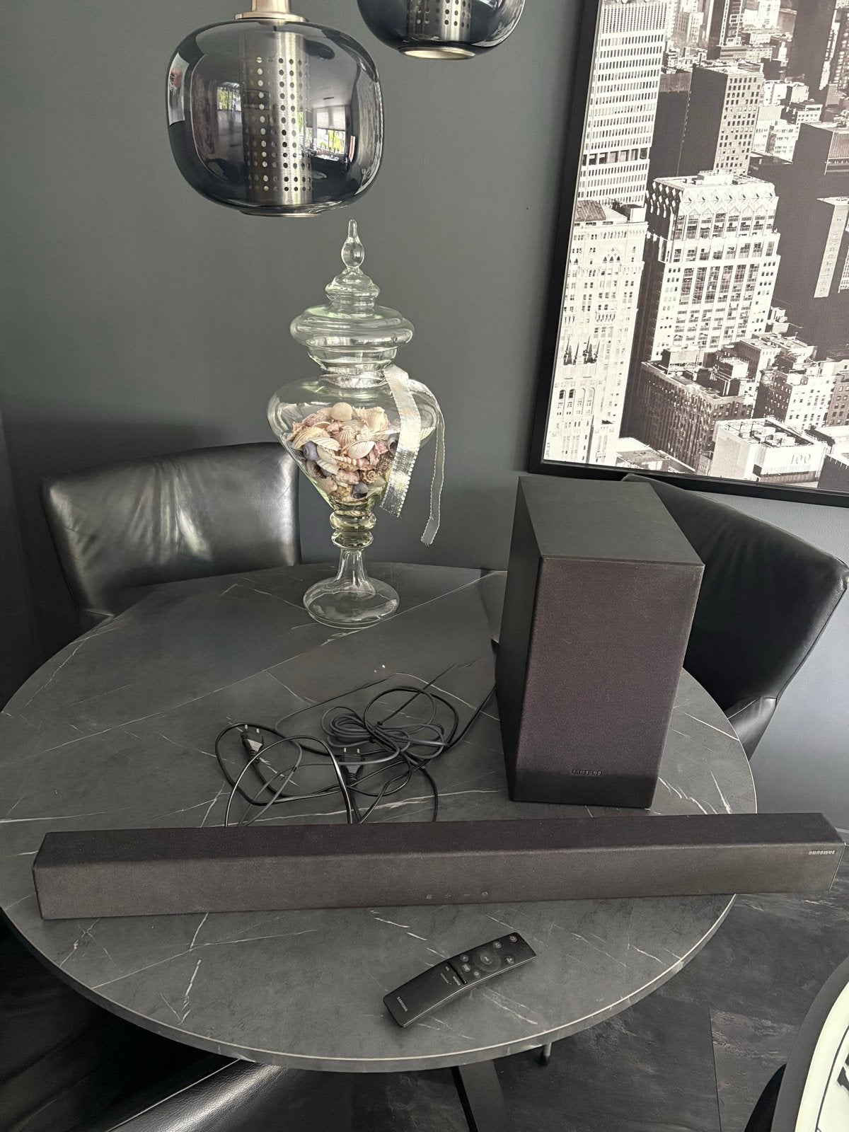 Samsung Soundbar HW-T430/XN met draadloze subwoofer, Ophalen, Bluetooth, Zo goed als nieuw