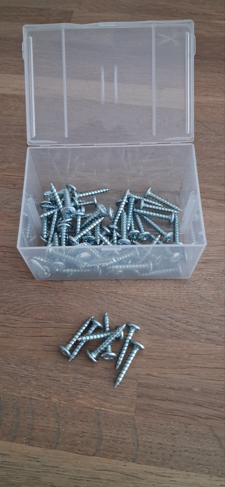 27 mm Schroeven Kruiskop Bolkop 66 stuks, Ophalen of Verzenden, Nieuw, Minder dan 50 mm, Schroeven