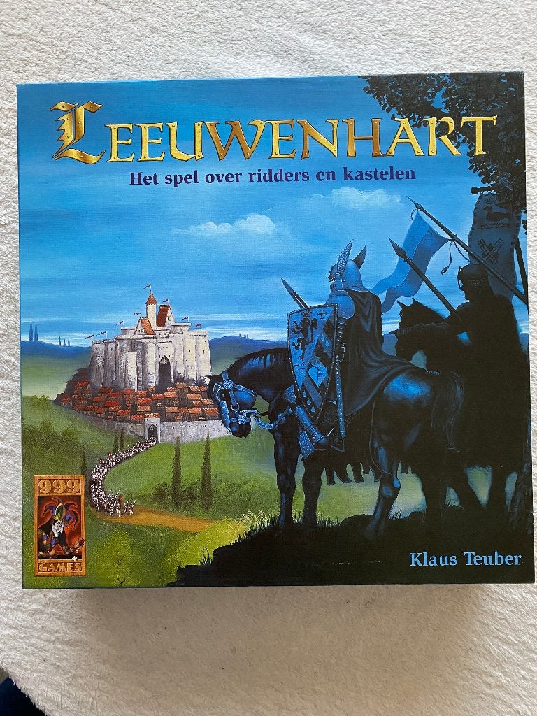 Leeuwenhart bordspel, Een of twee spelers, Ophalen of Verzenden, Zo goed als nieuw, 999 Games